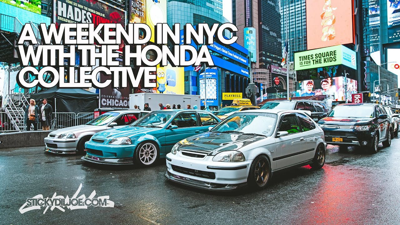 Выходные в Нью-Йорке с Honda Collective...