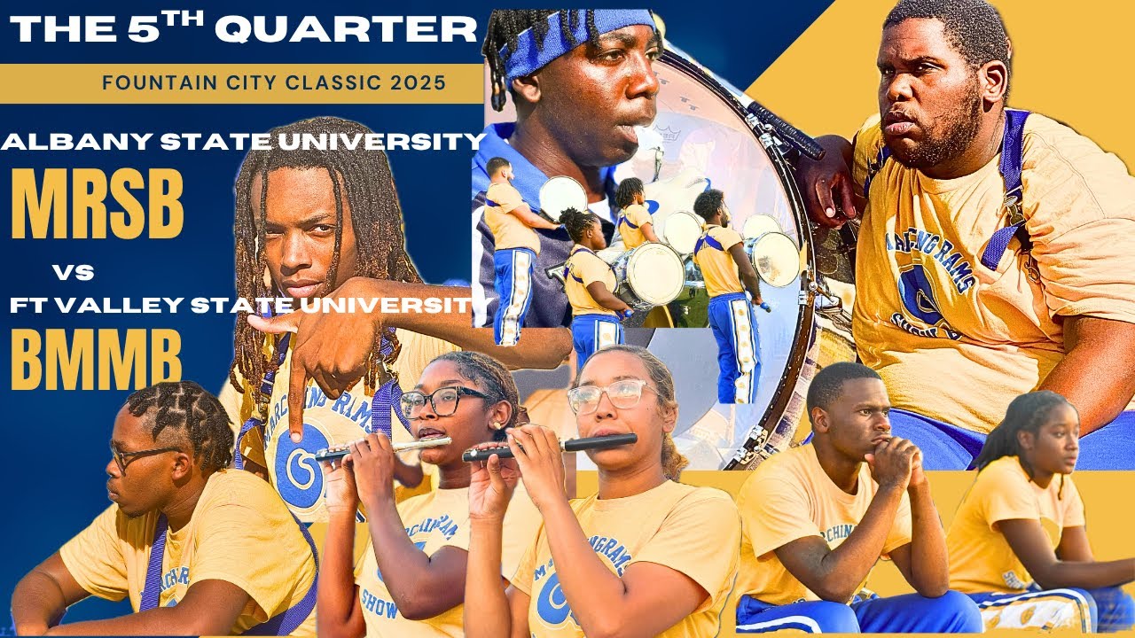 ALBANY STATE UNIVERSITY MRSB VS FT VALLEY STATE UNIVERSITY BMMB FOUNTAIN CITY CLASSIC 2025 THE 5TH