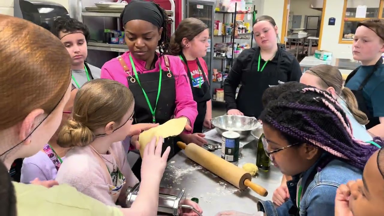 Culinary STEAM Camp Day 5 Engineering Pasta