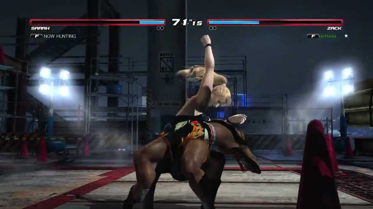 DOA 5 Sarah vs Zack