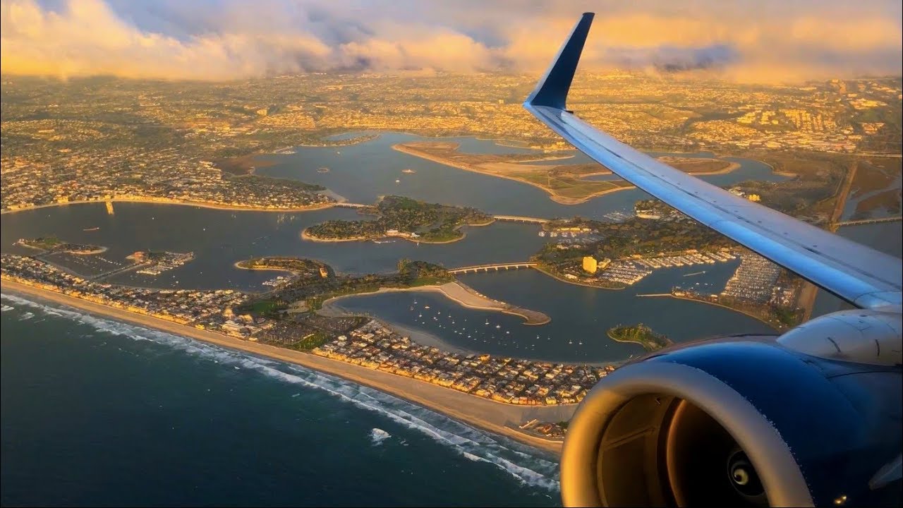 Delta Boeing 737-800 Stunning Sunset Takeoff from San Diego (DL 50 || SAN-SLC || N3760C)