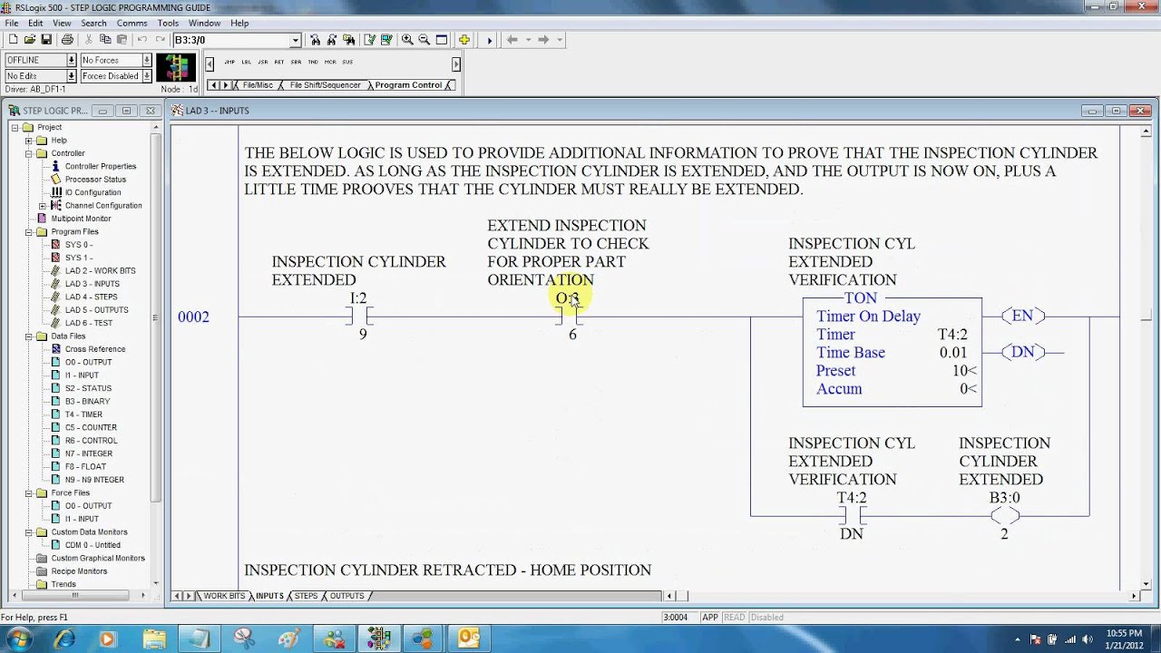 Ivy Tech Northeast - Step Logic Programming Guide