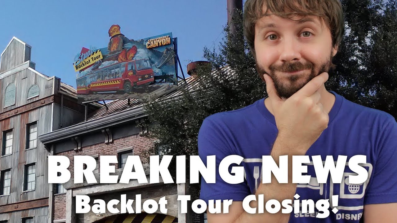 BREAKING NEWS: DISNEY BACKLOT TOUR CLOSING AT HOLLYWOOD STUDIOS