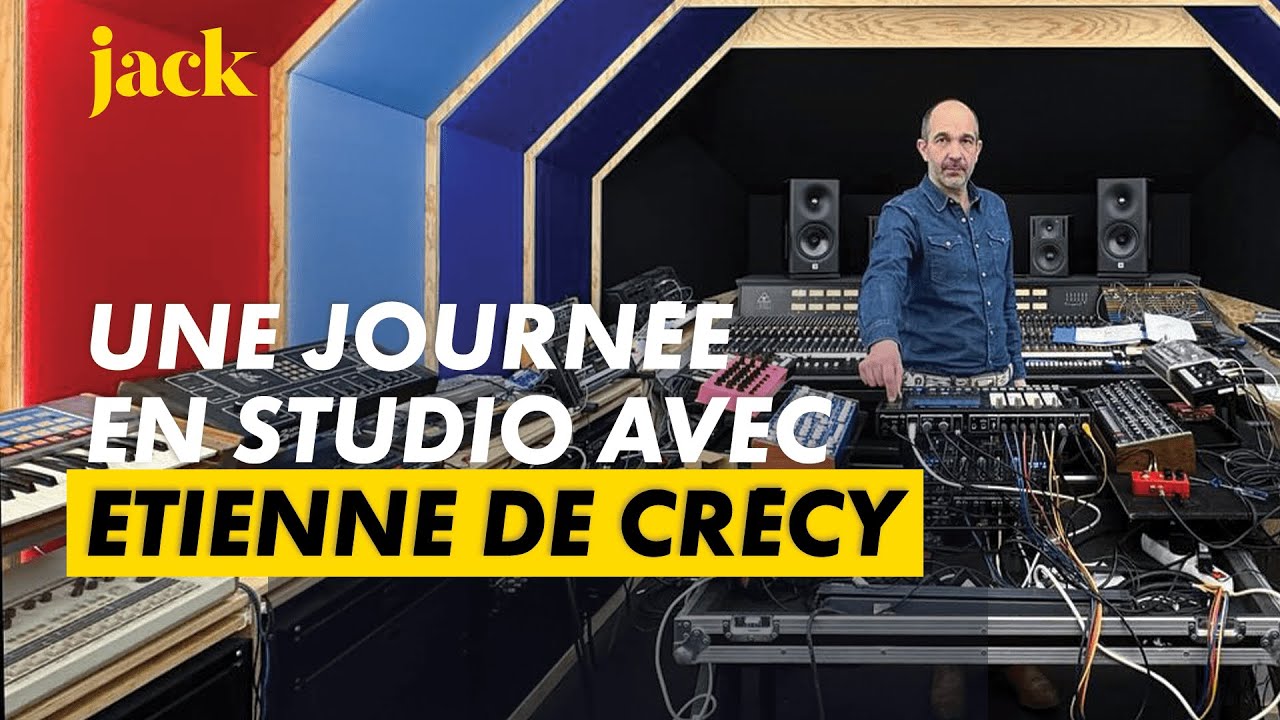 En studio avec Étienne de Crécy