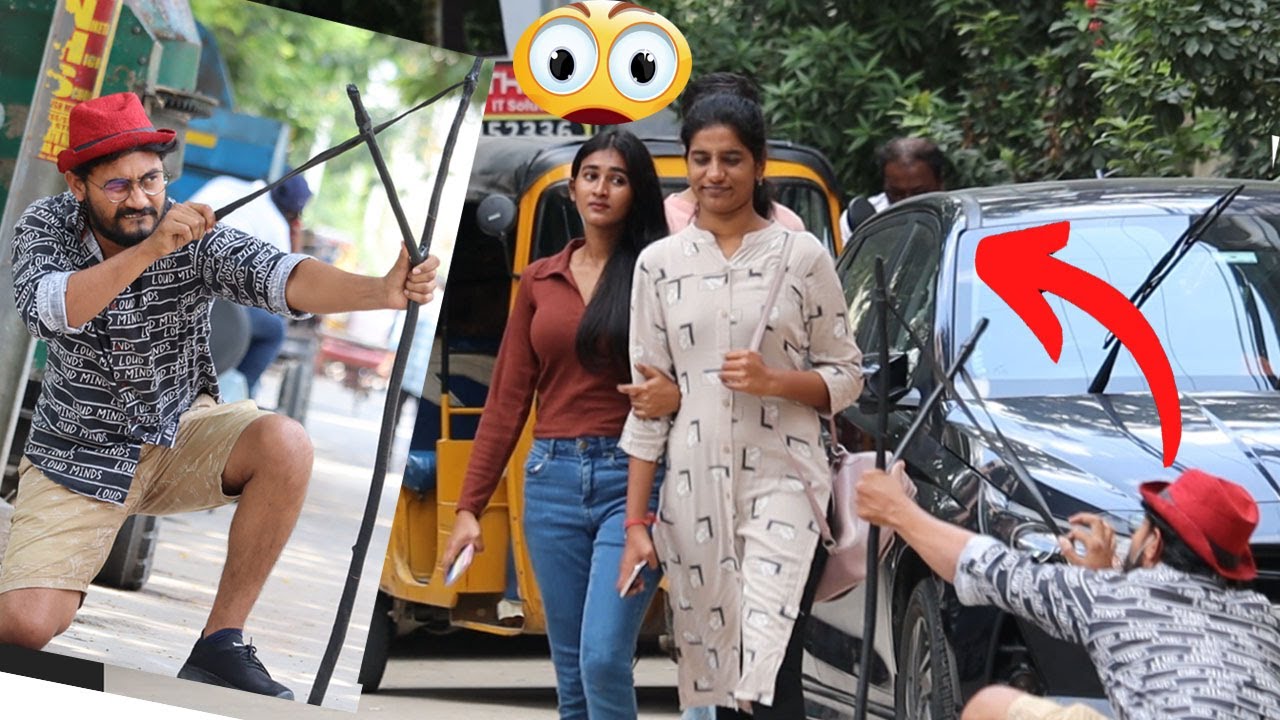 BIRD SHOOTER IN CITY | PRANKS IN INDIA | TELUGU PRANKS | DREAMBOY JAYSURYA