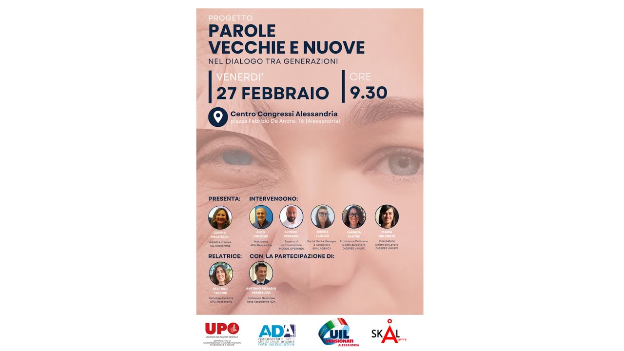 PAROLE VECCHIE E NUOVE NEL DIALOGO TRA GENERAZIONI