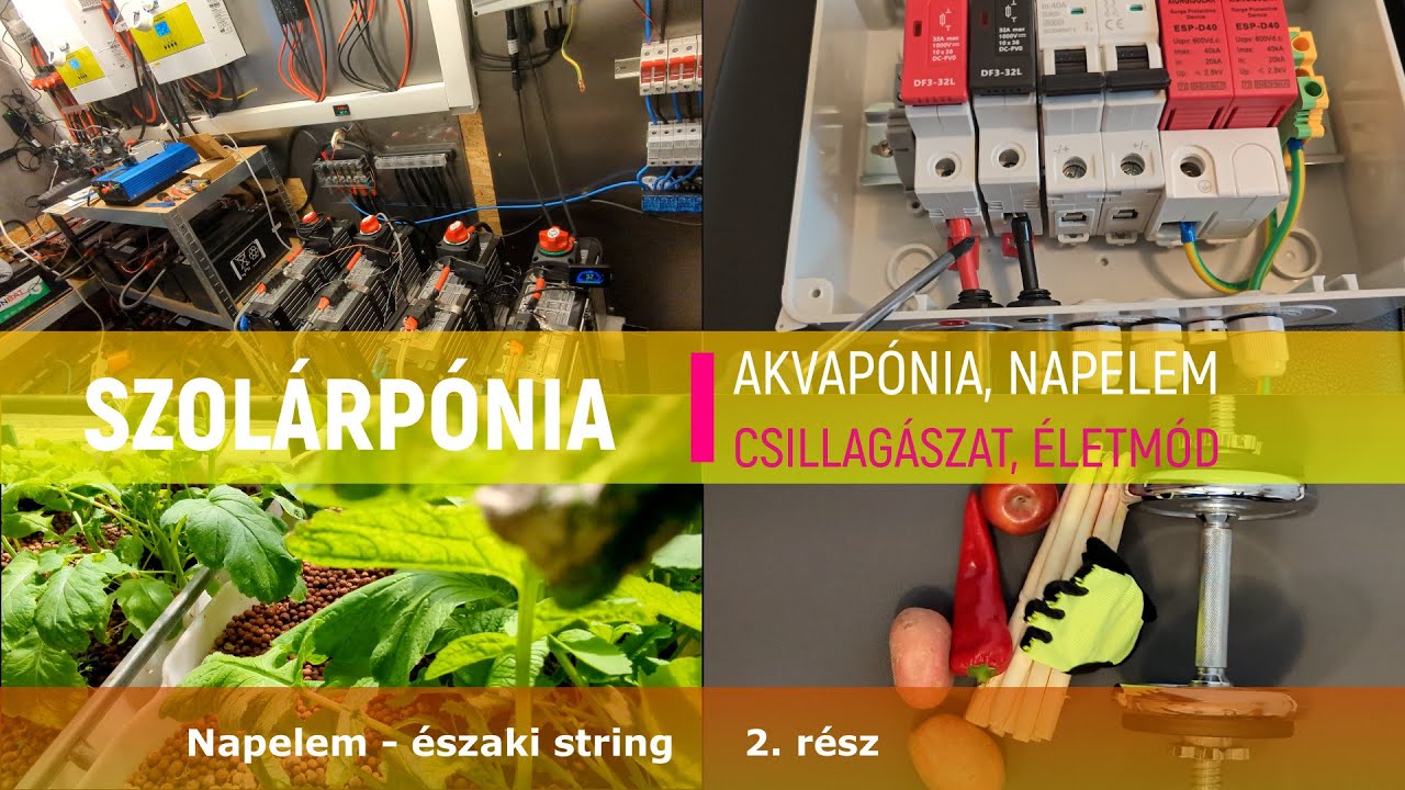 Északi napelem string - 2. rész (a 10. percet ne hagyd ki!)