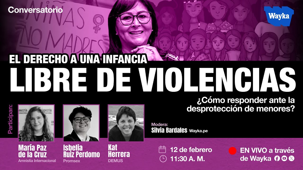 #Conversatorio: ¿Cómo responder ante un poder político que fuerza maternidades y bloquea la ESI?