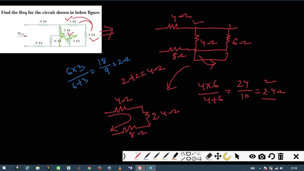 Basic Electrical Equivalent Resistance problem
