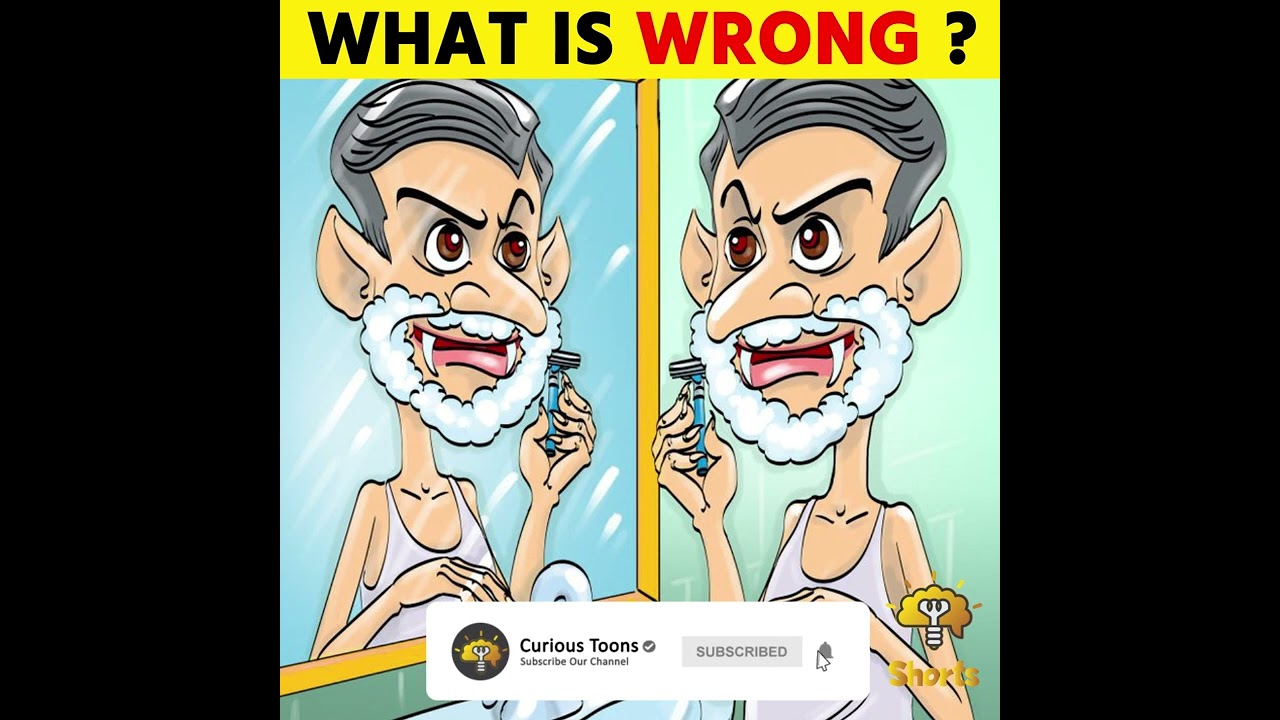 Eye Test : Find The Mistake In This Picture ? | Mistake Puzzle | 