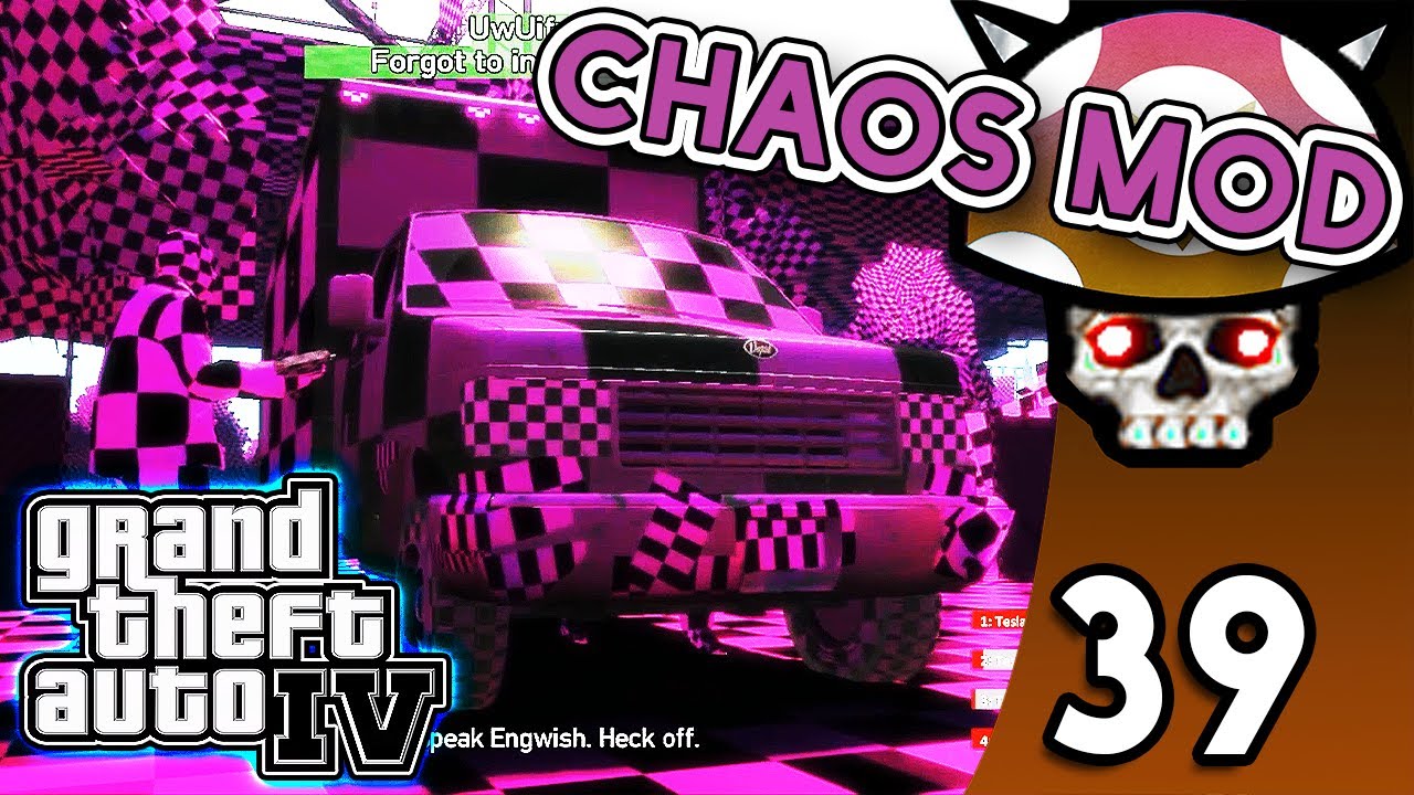 [Vinesauce] Joel - GTA IV Highlights ( Part 39 Chaos Mod )
