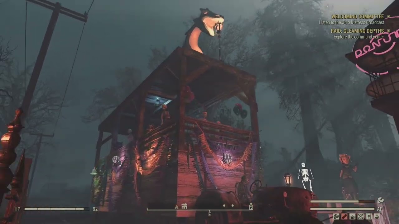 New Orleans themed camp build fallout 76