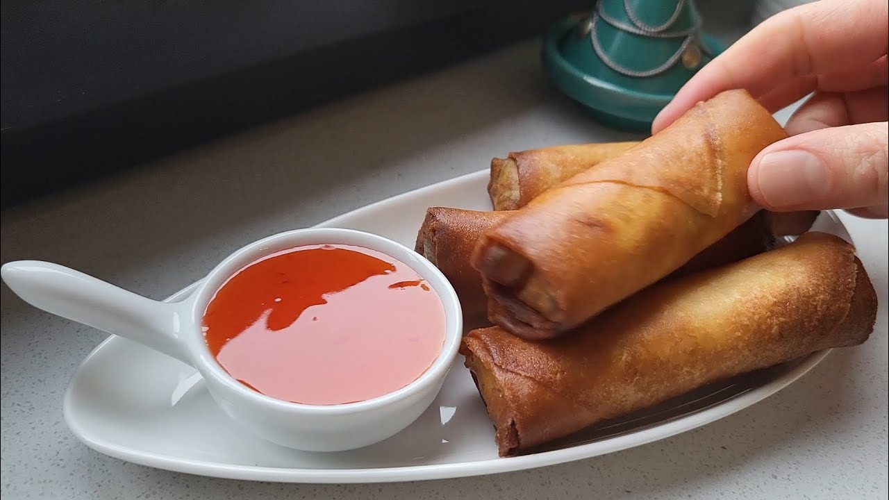 Kiploempia's, chicken springrolls, لفائف ربيع الدجاج