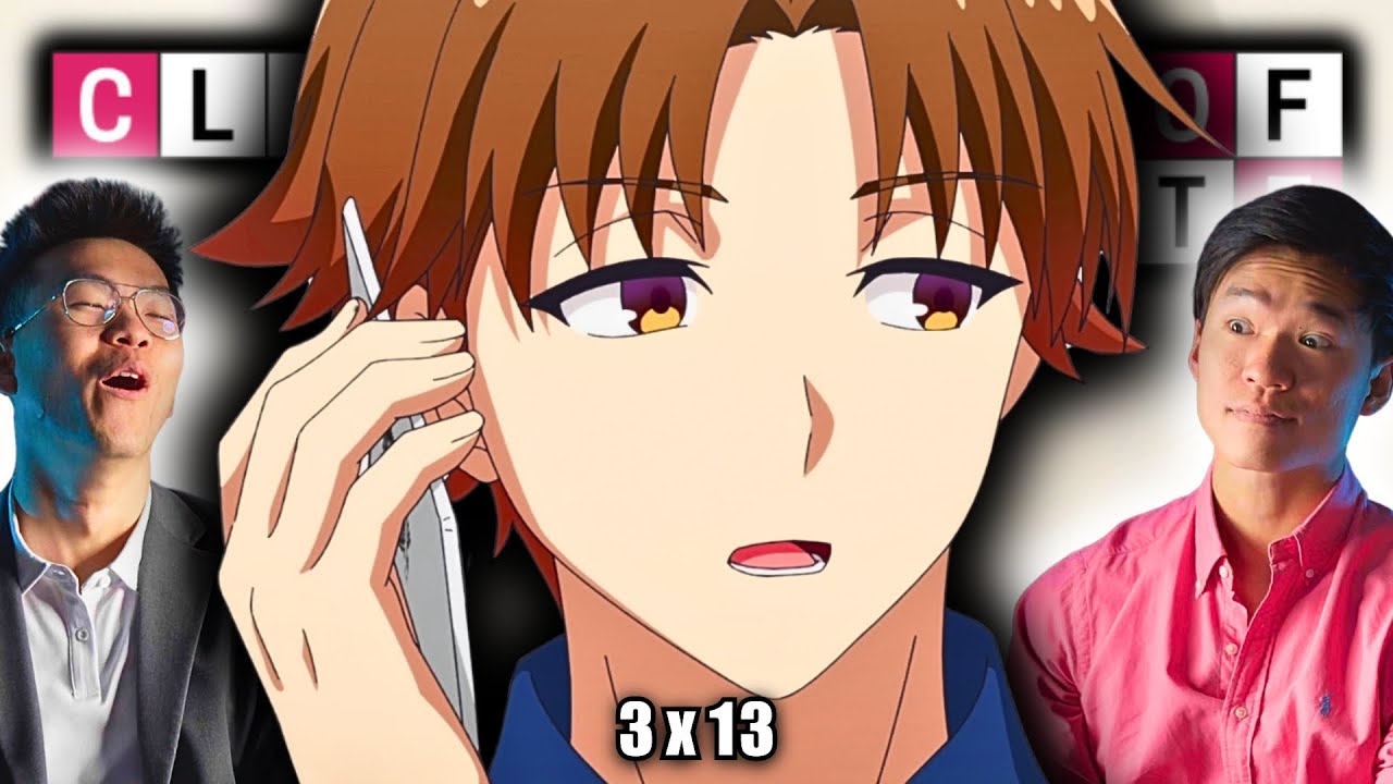 Ayanokoji HUBERMAN - Classroom of the Elite 3x13 Reaction