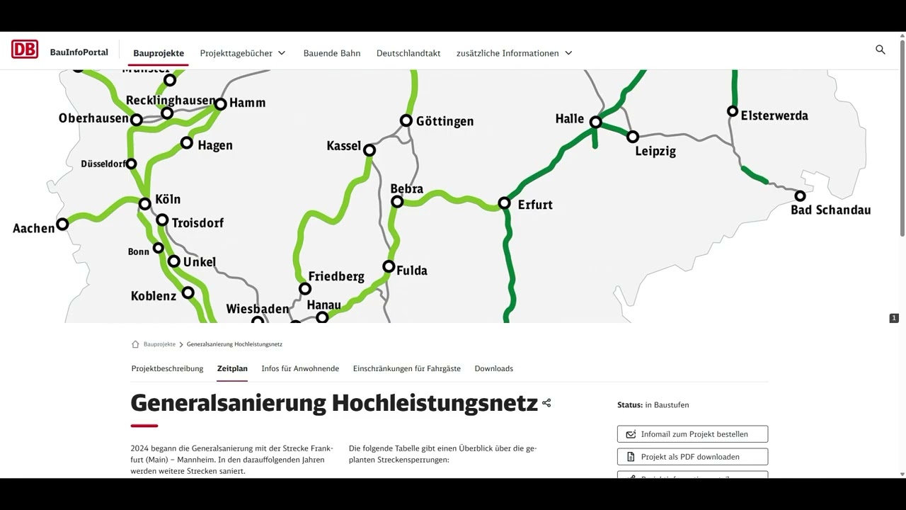 Bahn-Generalsanierung in Gefahr? Hintergr&uuml;nde & Folgen im &Uuml;berblick | Strasse-Schiene.de