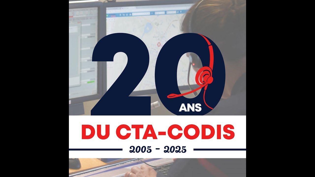 20 ans d'histoire du CTA-CODIS du SDIS de la Vendée