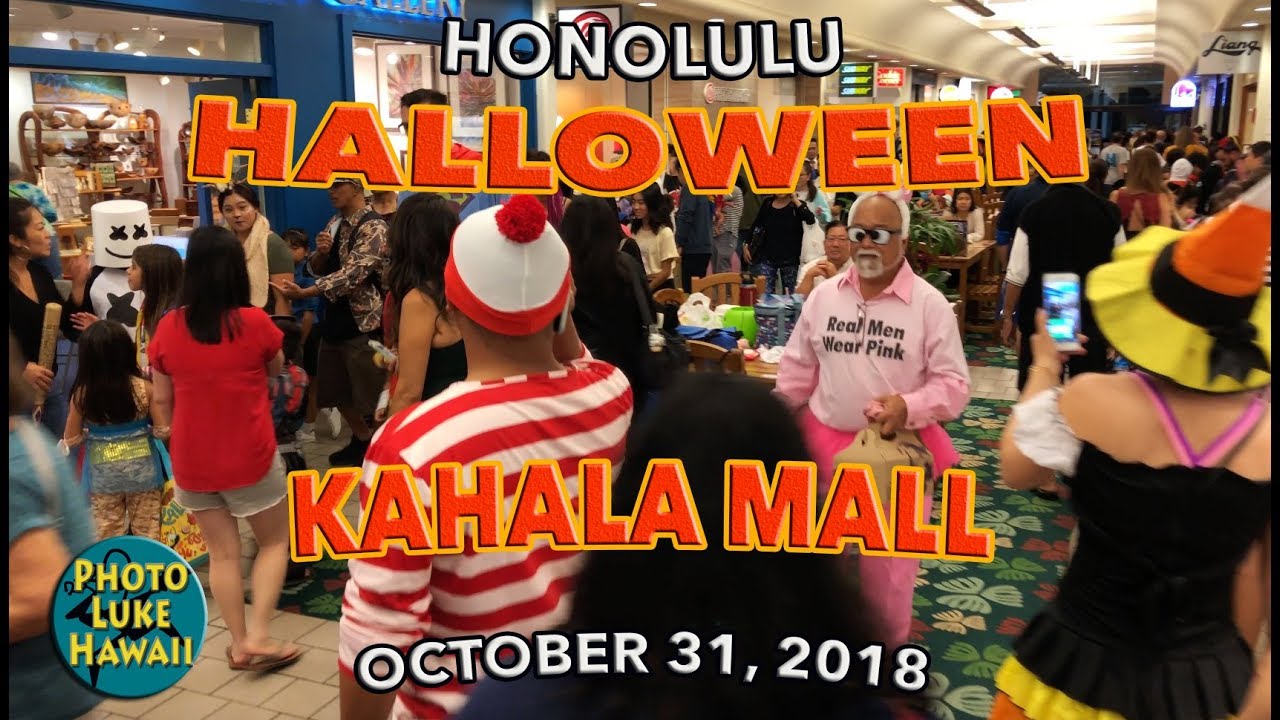 Halloween at Kahala Mall 10/31/2018