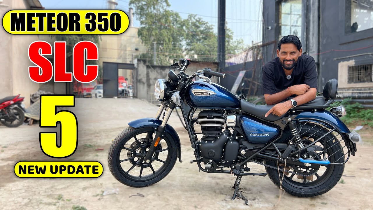 New Royal Enfield Meteor 350 SLC Launch With 5 Update Full Review