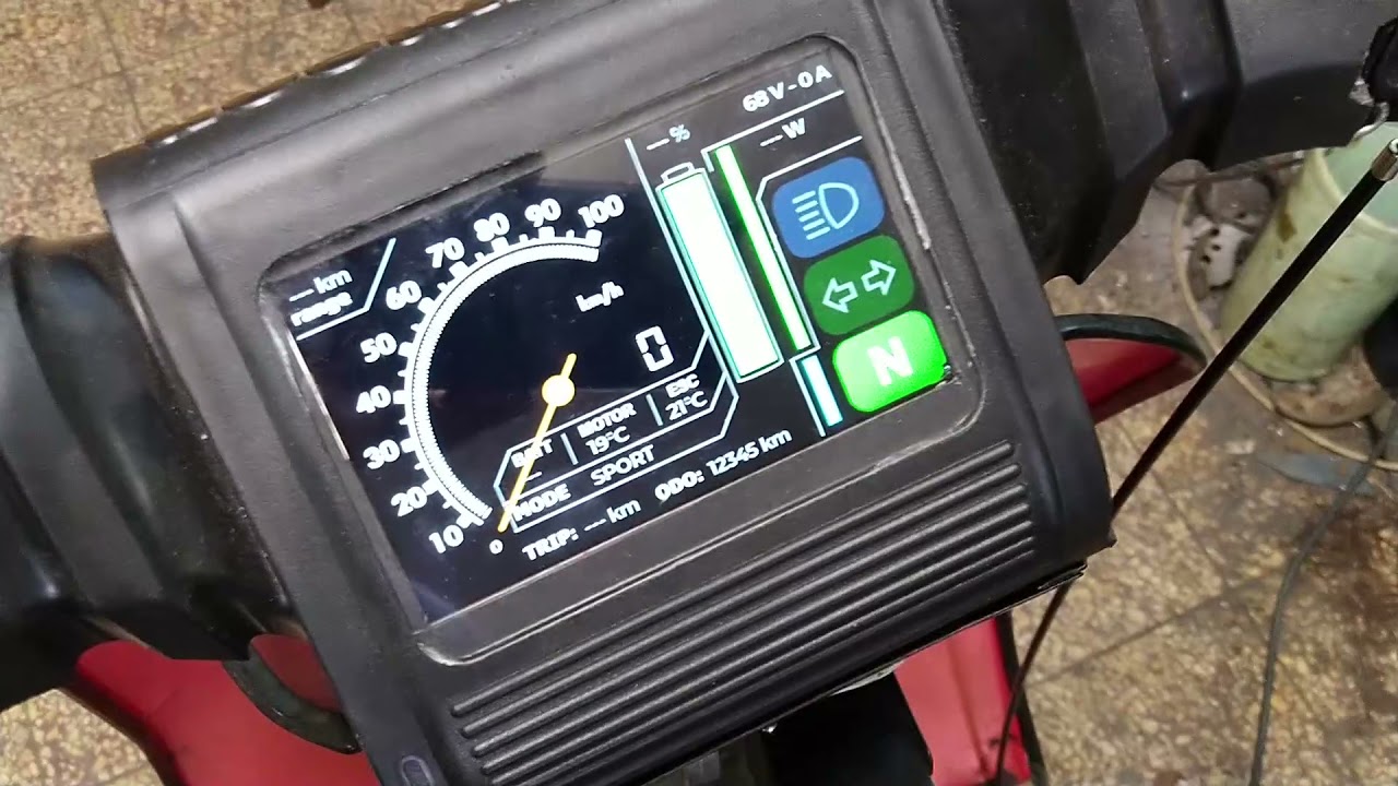 Simson SR50 electric, first spin