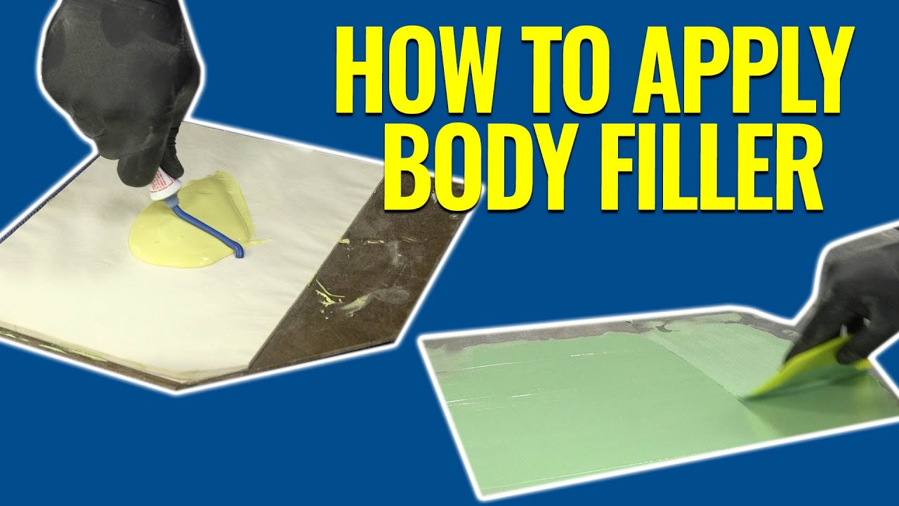 Beginners Guide to Applying Body Filler - How to Apply Contour Premium Body Filler - Eastwood