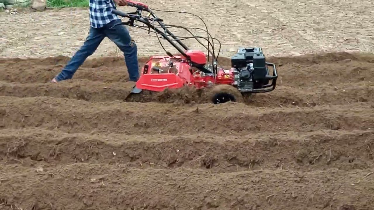 POWER WEEDER PETROL BACKROTARY DEMO