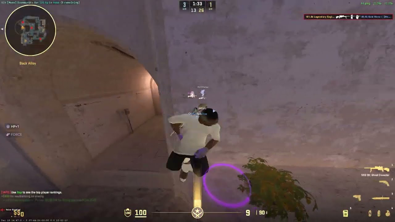 visa #cs2 hvh highlights | ft. fatality.win & Overclock.lua #5