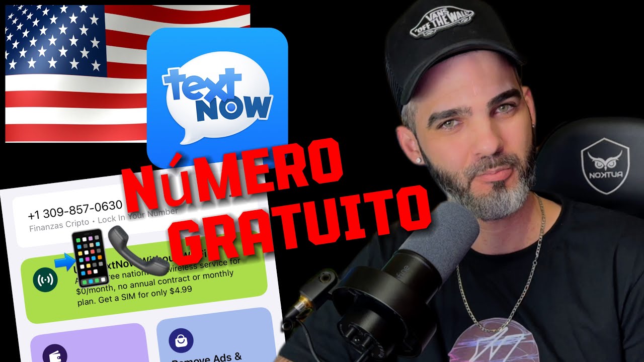 Obtener N&uacute;mero de Estados Unidos  Gratis