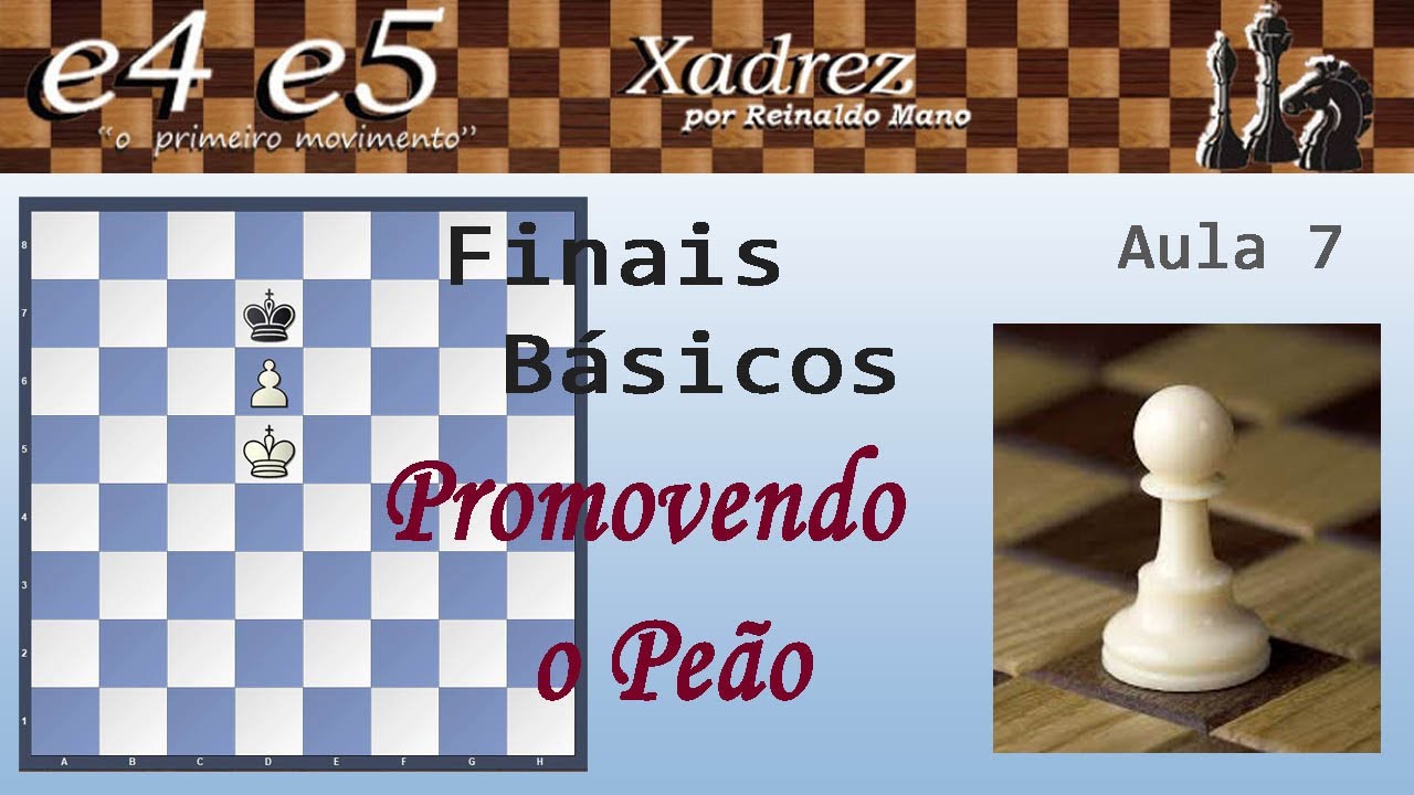 Promovendo o peão