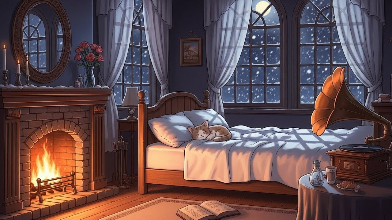 disney oldies playing in another room | 1930s dream cottage | relax, study, sleep, Vol. 4