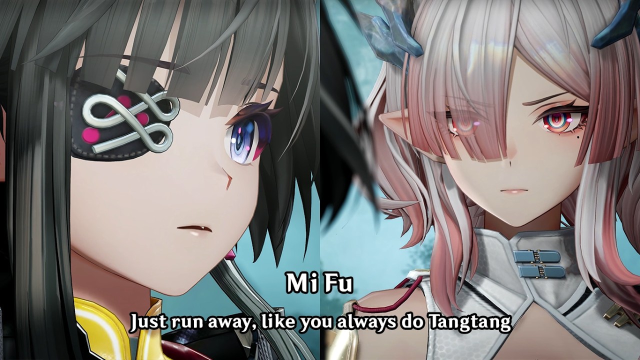 Dramatic style arguement between Mifu and Tangtang | Arknights Endfield 1.1