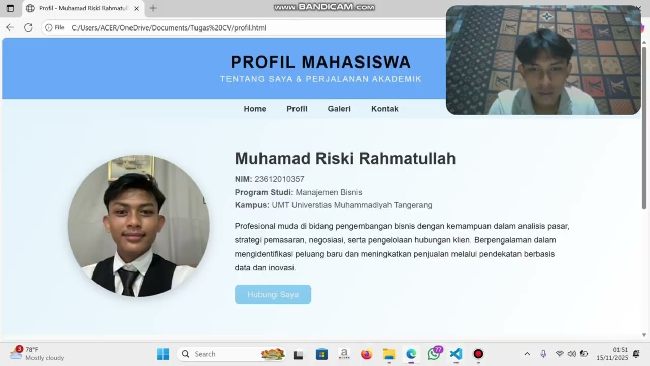 Tutorial pemrograman web