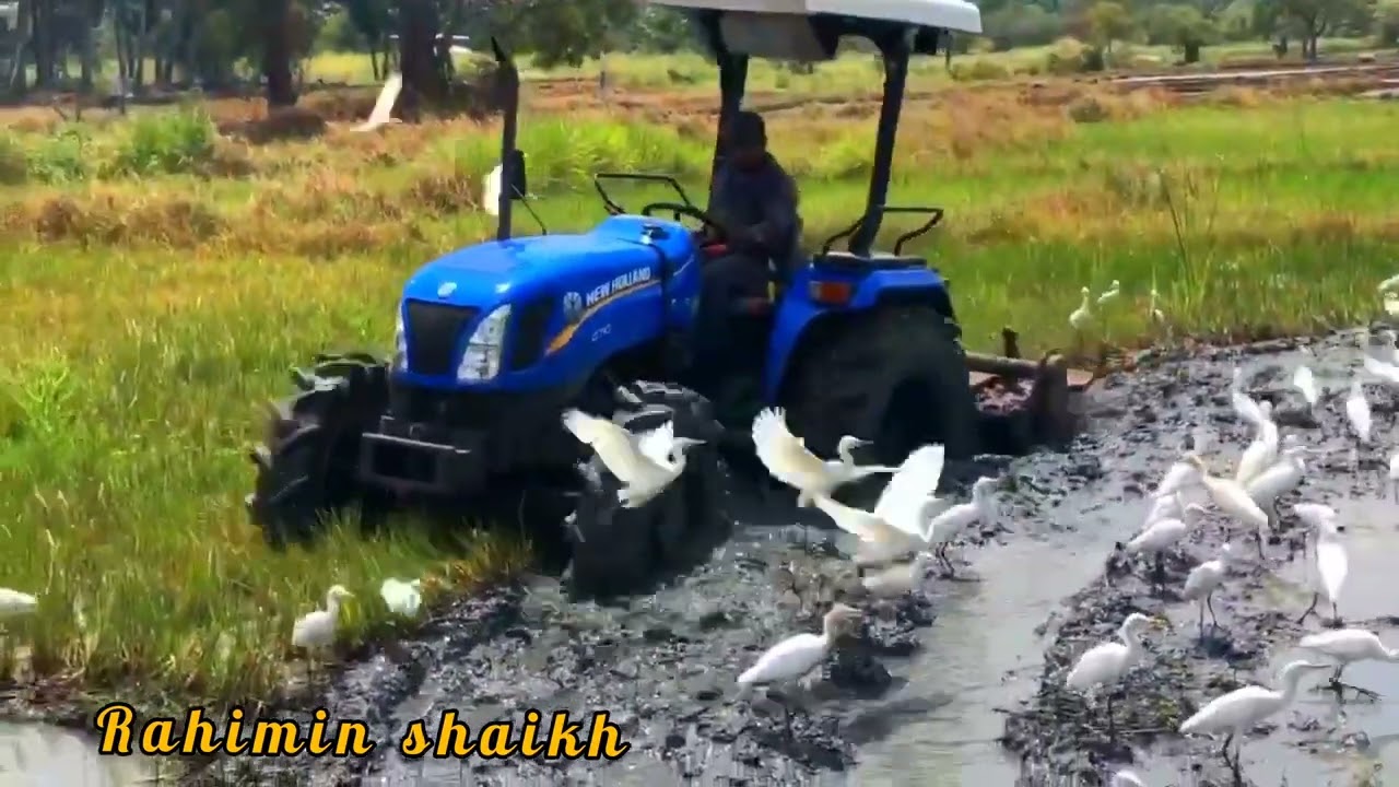 new holland ! new holland 4710 4wd demo test performance