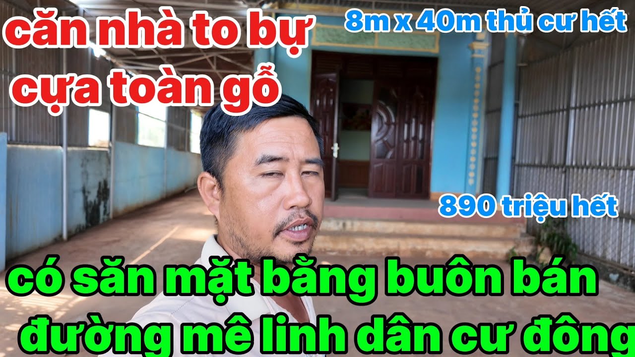 Một ngôi nhà to bư ,cựa toàn gỗ, có săn mặt bằng   kinh doanh, đường mê linh, cuối năm ngộp nặng