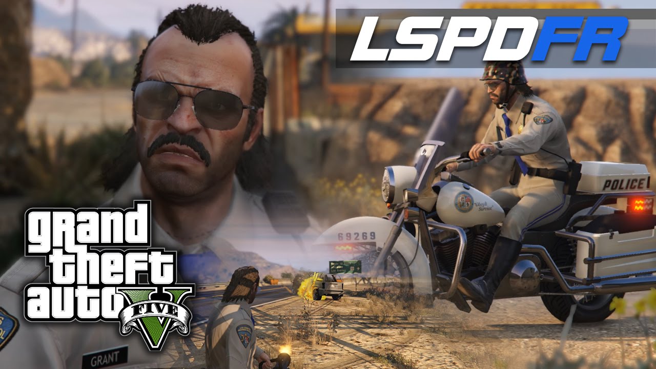 LSPDFR SP E46 - Плохой коп! (Тревор и мотоцикл)
