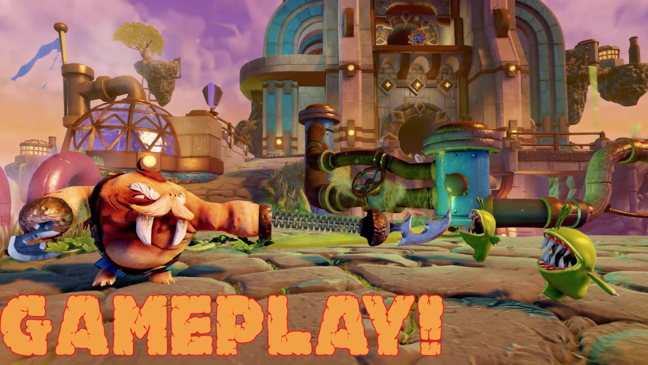 Skylanders Trap Team Brawl & Chain Gameplay!