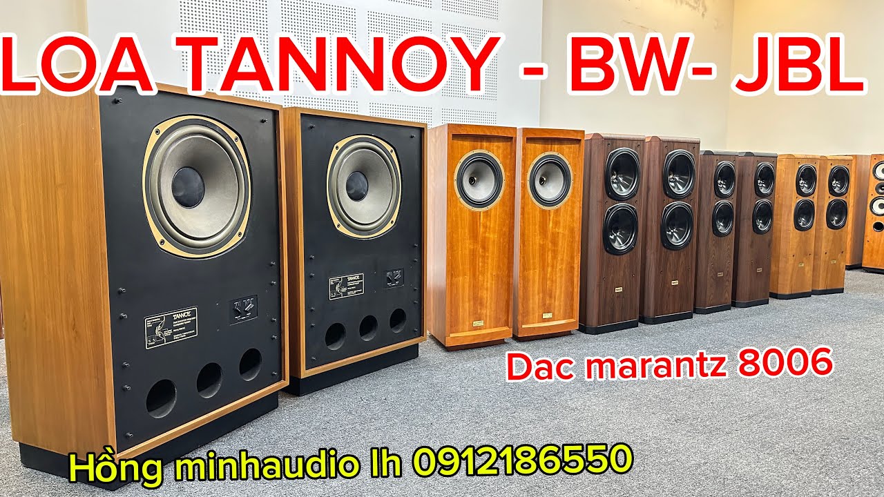 Loa Tannoy Glenair , Tannoy 700, Tannoy d500, JBL LS80, bw 805n , bw 685 | Loa bãi Châu âu | Loa bãi