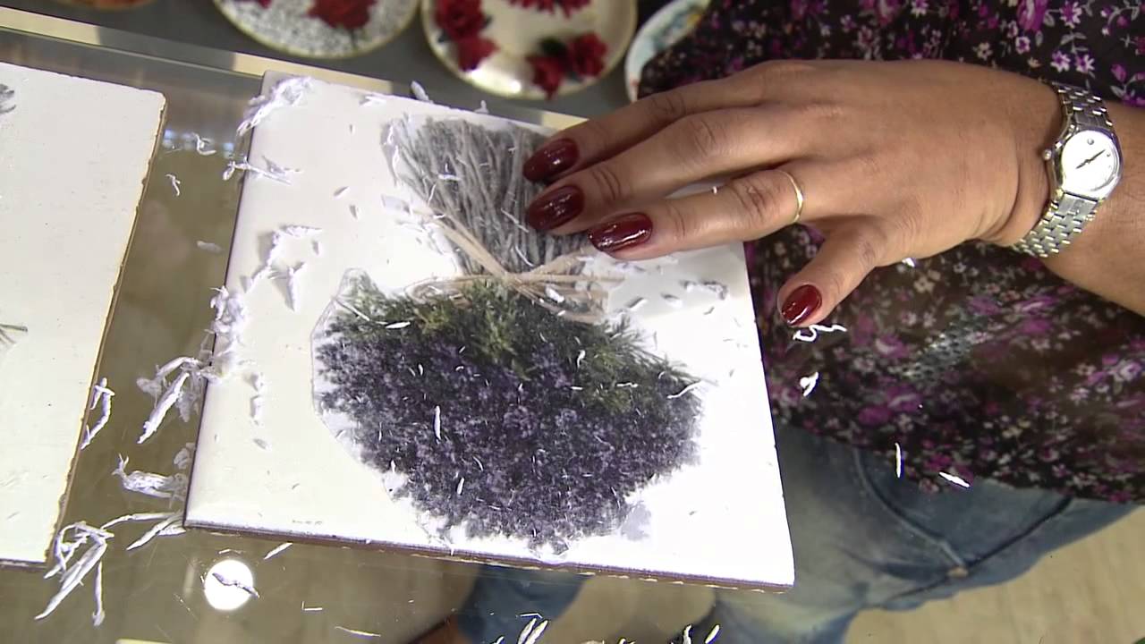 Aprenda a decorar um azulejo com a técnica de transferência!