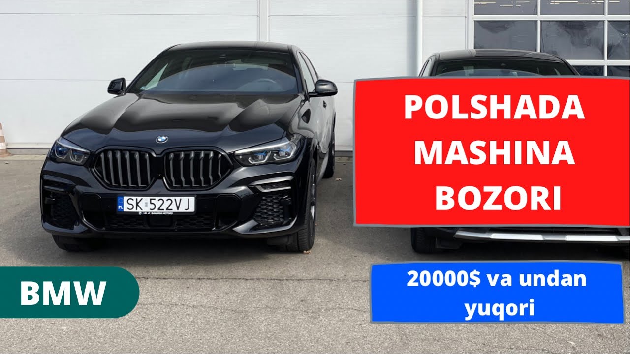 POLSHADA BMW MASHINALAR NARXLARI