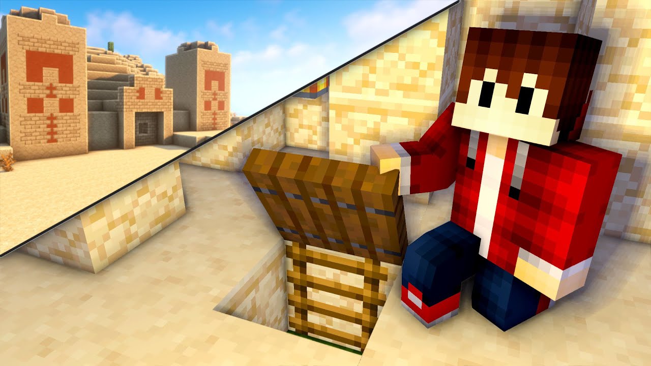 Der Geheime Raum im Wüstentempel | Minecraft für Anfänger 1.20 | LarsLP