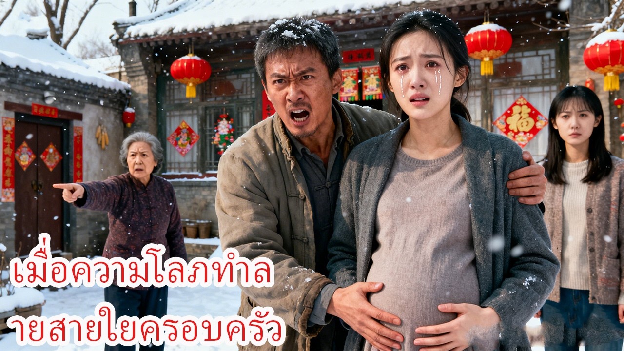 เพราะเงินชดเชยบ้าน ลูกสะใภ้ที่กำลังตั้งครรภ์ถูกครอบครัวสามีผลักไสให้ออกจากบ้านกลางฤดูหนาว