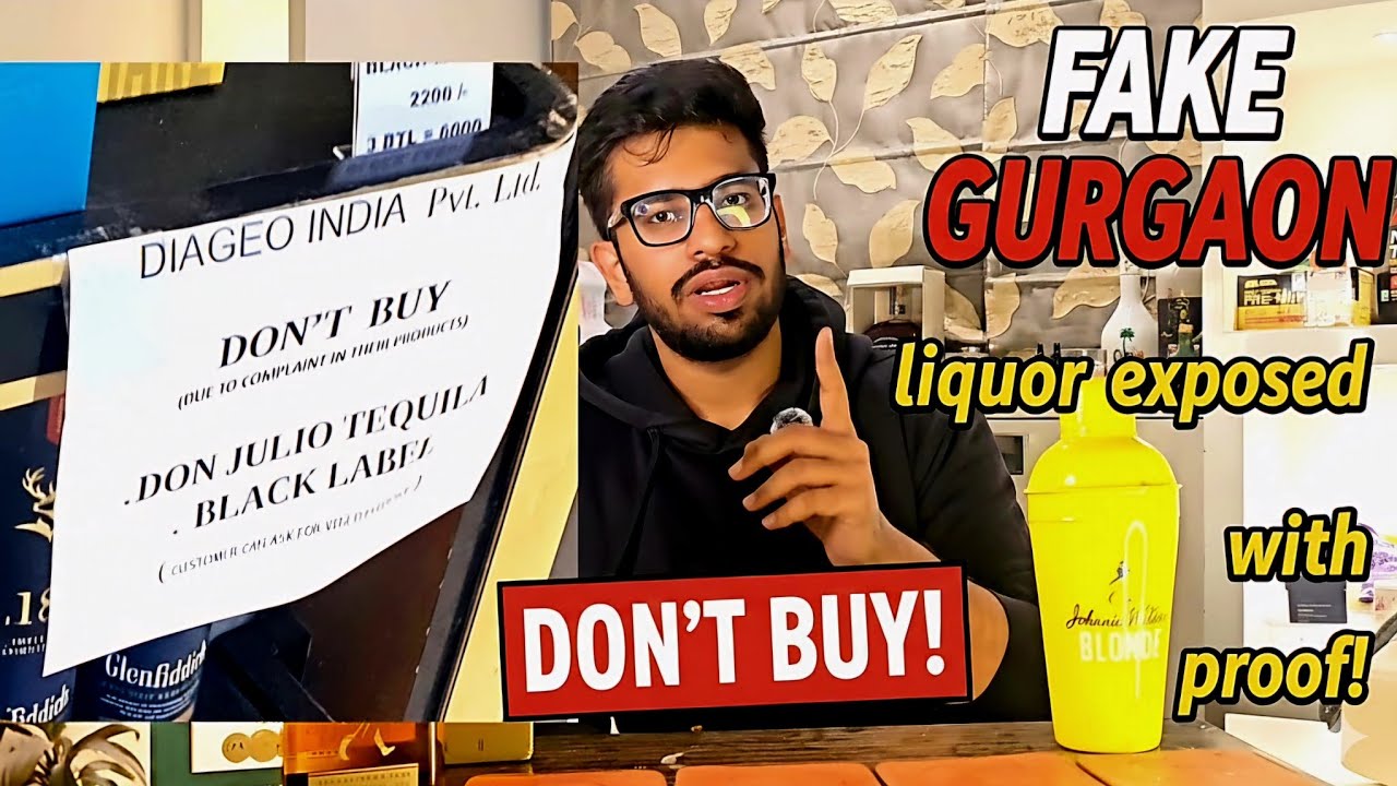 FAKE Liquor Scam in Gurgaon Exposed! 🚫 (Don&rsquo;t Buy! Proof Inside)#Gurgaon #LiquorScam #Exposed