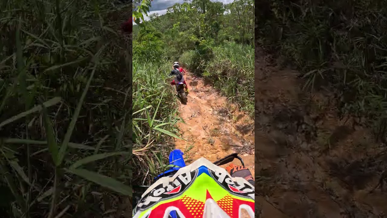 Trilha com Saulinho - descida quebradeira