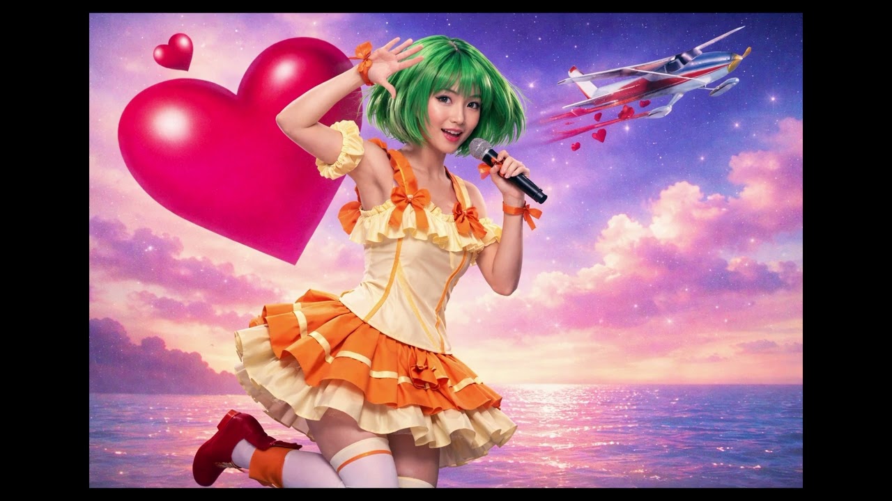 【マクロスF】もしも「星間飛行」がCity Popだったら？銀河を越えて踊る、ネオン・ポップ・フライト✨🌌