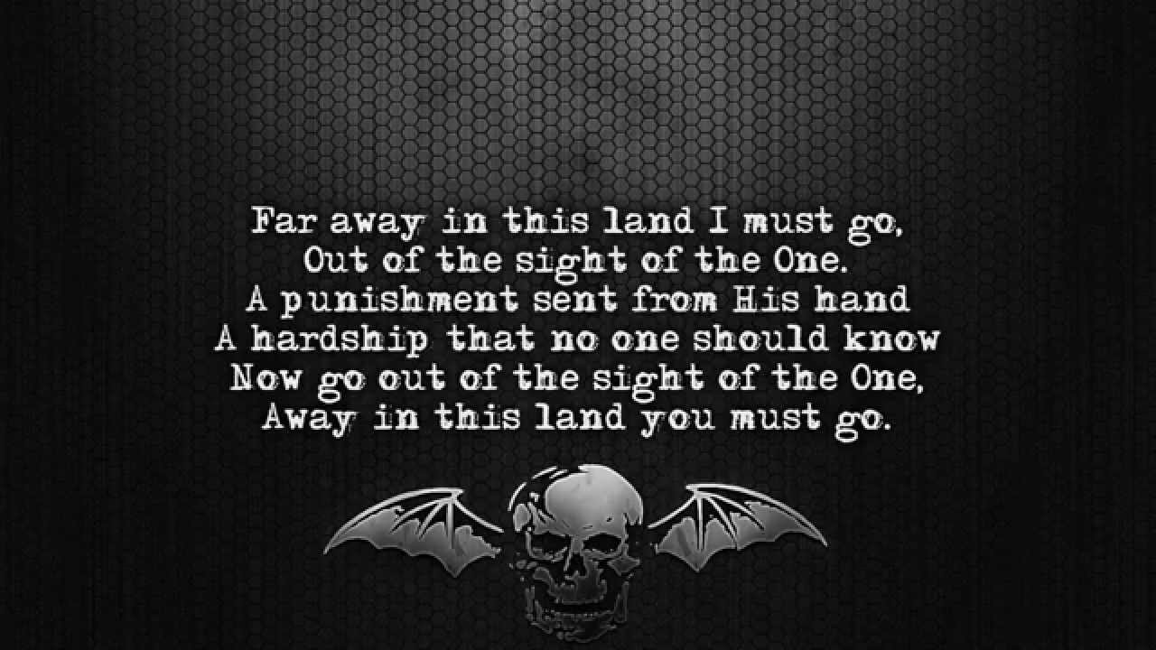 Avenged Sevenfold - Chapter Four [Lyrics on screen] [Full HD]