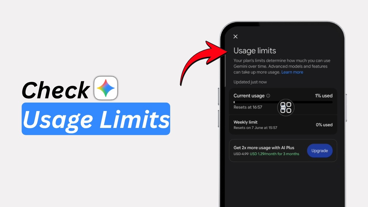 Как проверить лимиты использования Google Gemini на телефоне | Руководство по лимитам Gemini