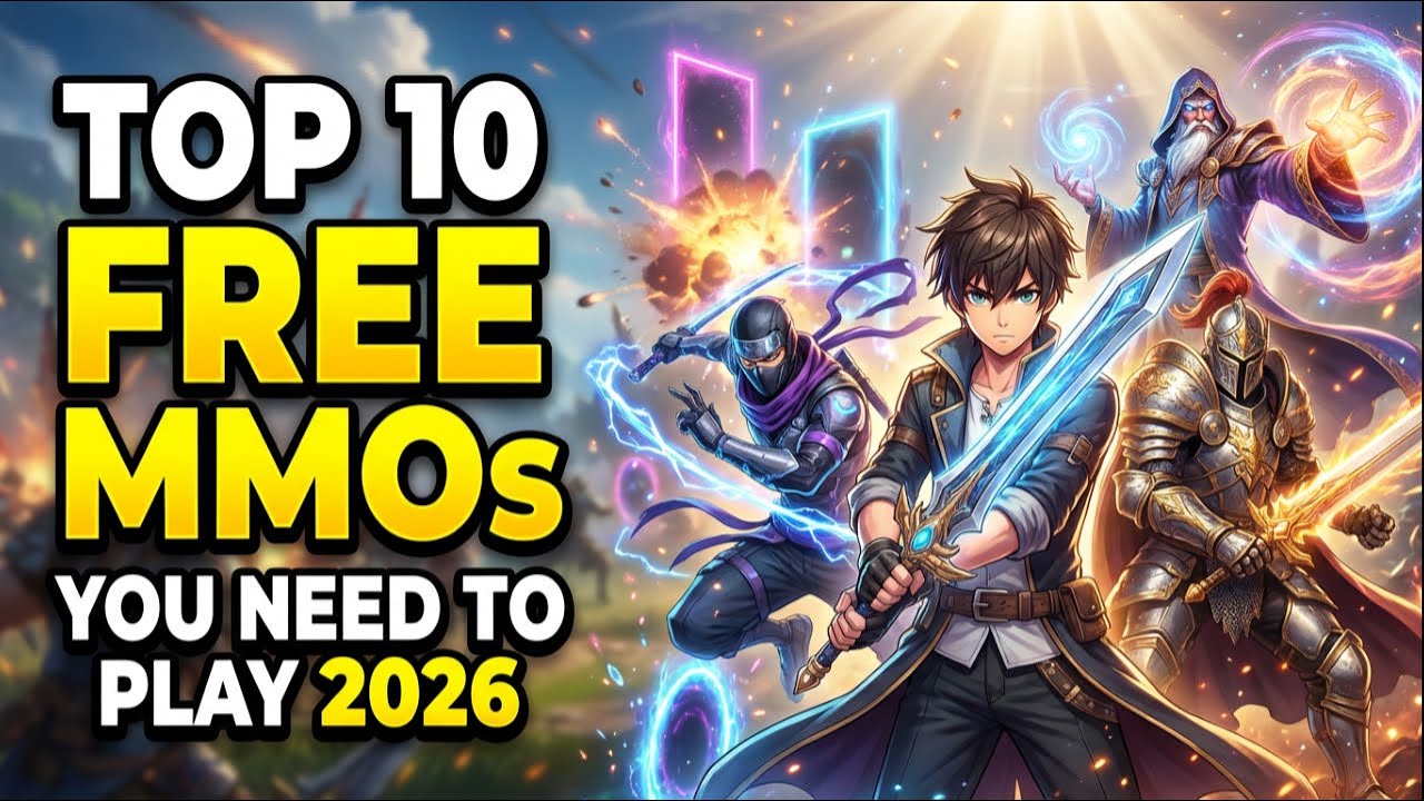 Top 10 FREE MMO Games You NEED To Play in 2026