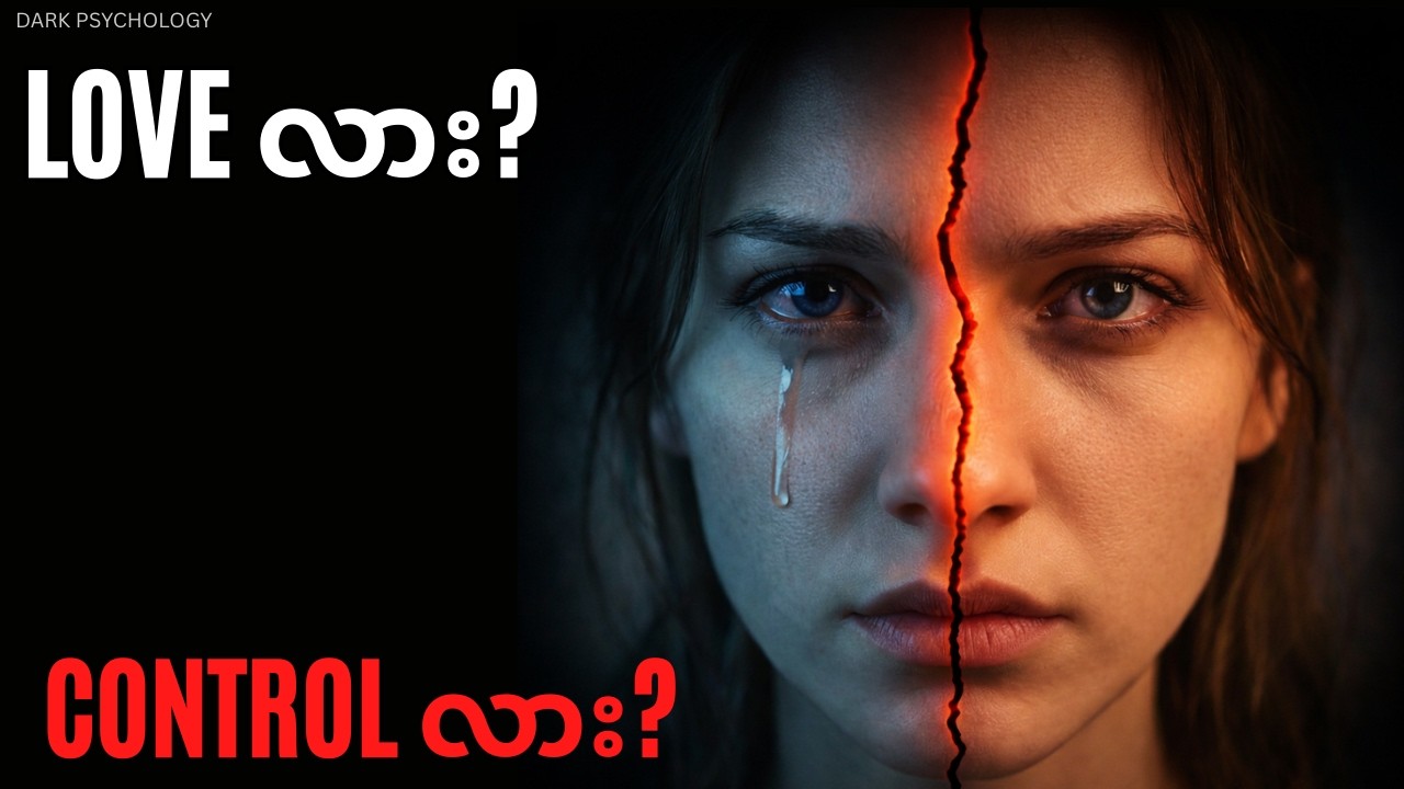 Dark Psychology in Love – Love လား? Control လား? (Relationship Warning Signs)