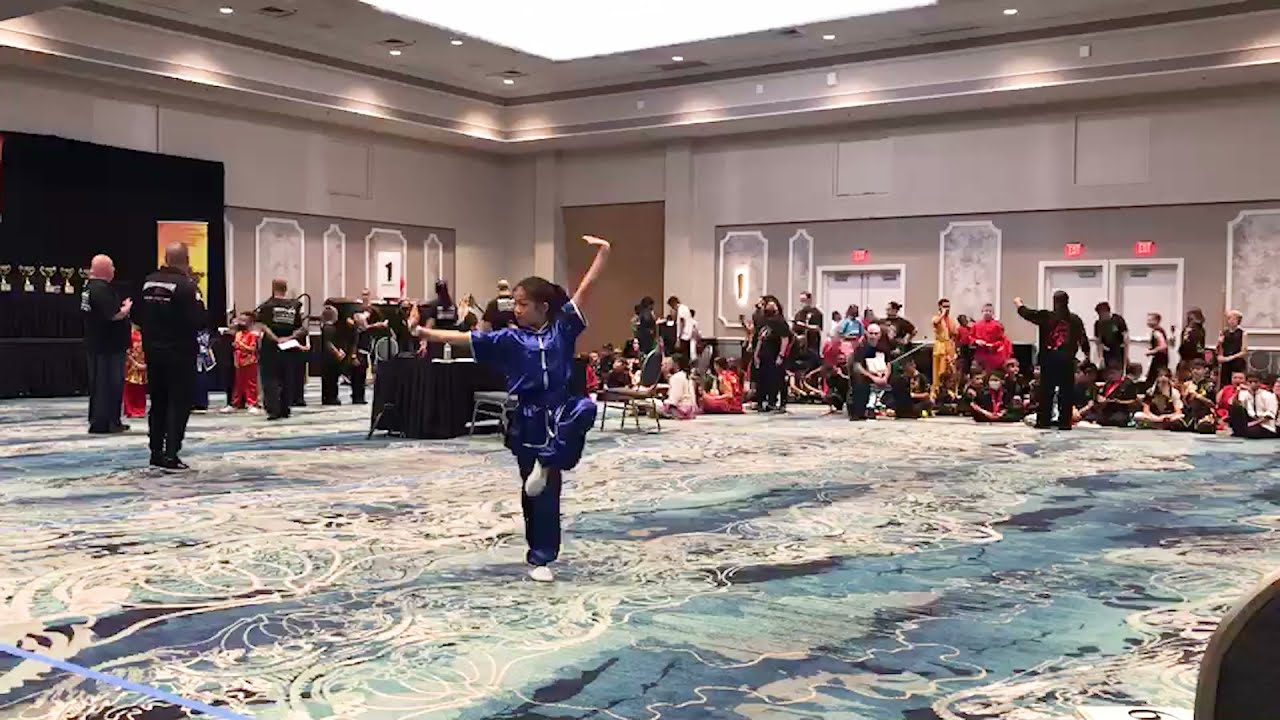 2021 International Chinese Martial Arts, Wushu Juniors, Hand Forms, Emma Man