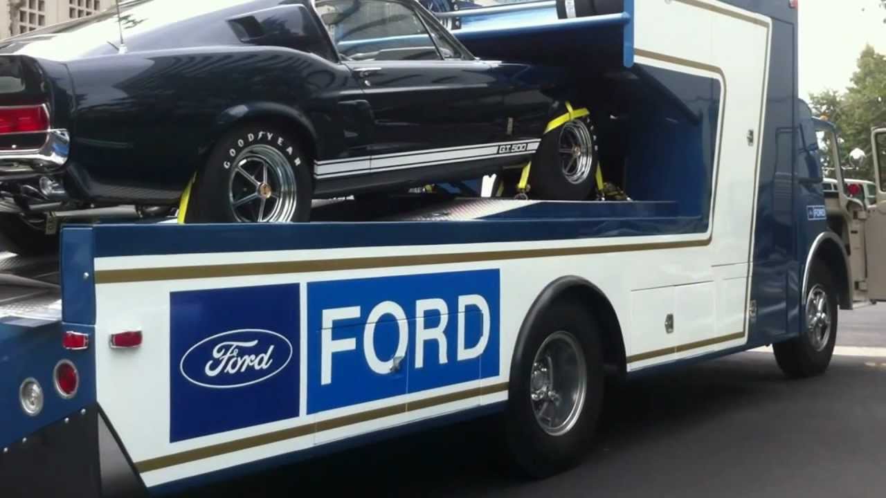 1969 C-800 Drag Team Ramp Truck (with 1967 Shelby GT500)