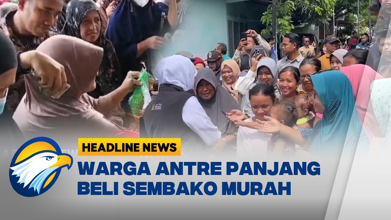 [HEADLINE NEWS 07/03] Pasar Murah Ramadan Diserbu Warga di Tuban dan Sinjai